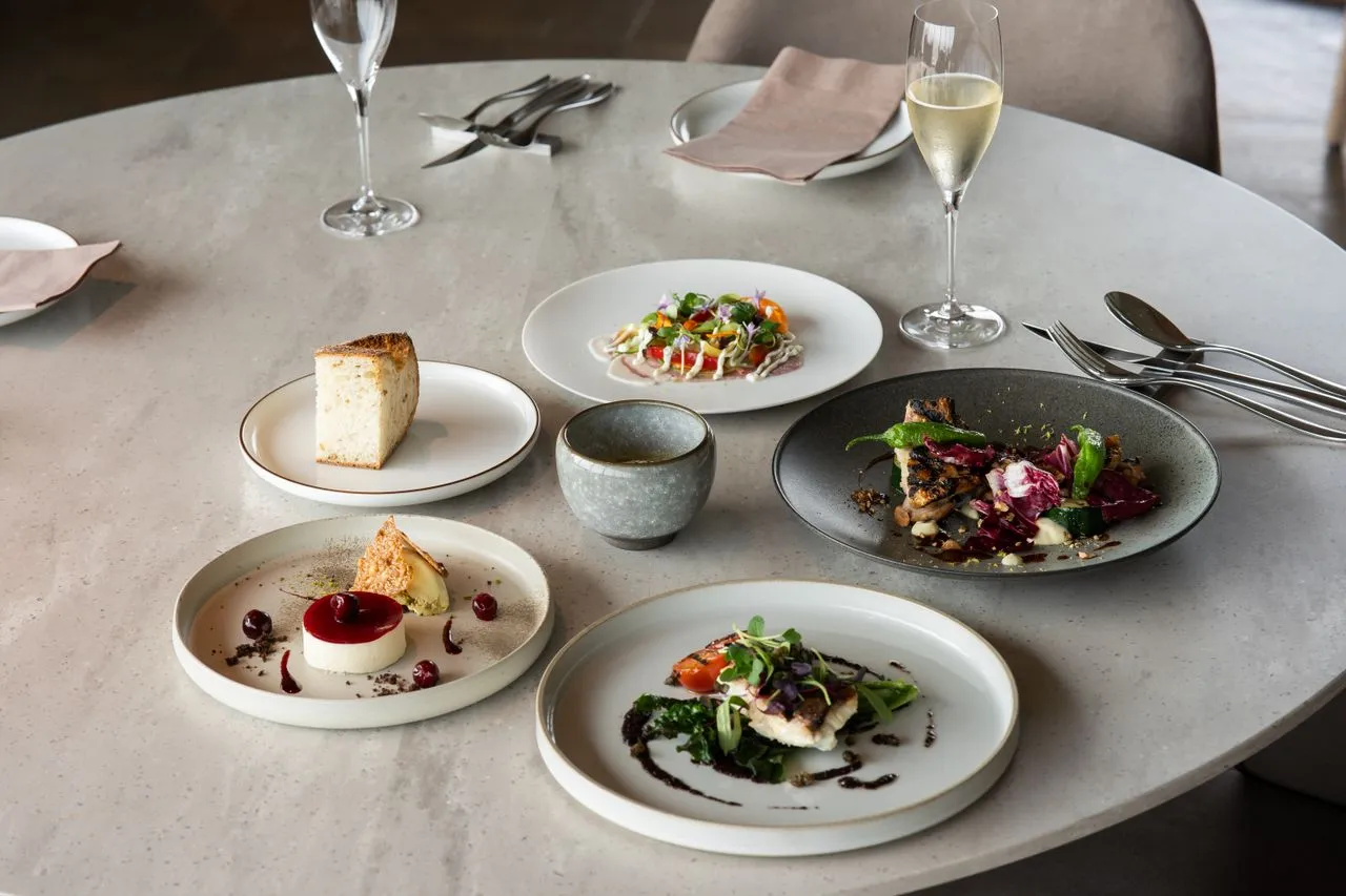 Prepared tasting plate